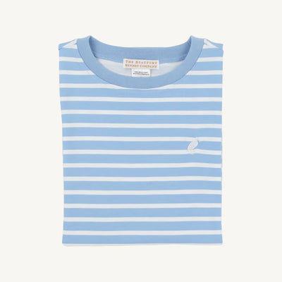 Sarasota Sky Stripe Carter Crewneck