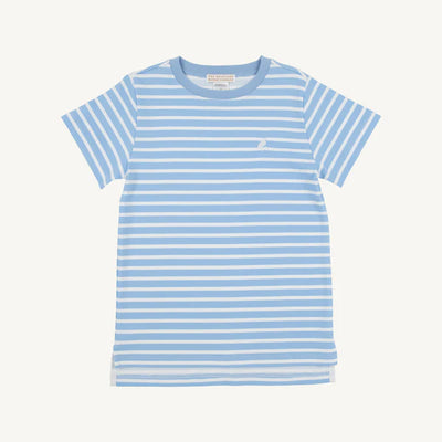 Sarasota Sky Stripe Carter Crewneck