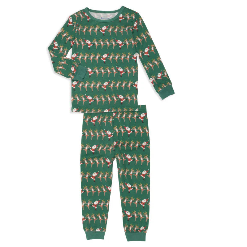 Christmas Can Can Long Sleeve Pajama Set