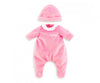Corolle 12" Pajamas-Pink + Hat