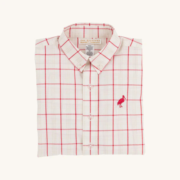 Oak Park Plaid Dean's List Dress Shirt