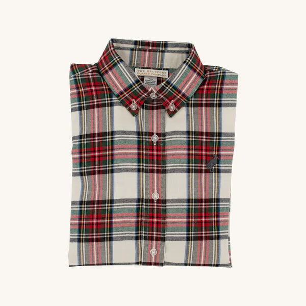 Charlie Place Plaid Dean's List Dress Shirt (Flannel)