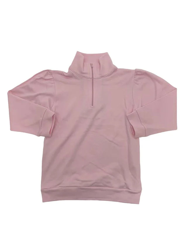 Light Pink 1/4 Zip Jacket with Nerhu Collar