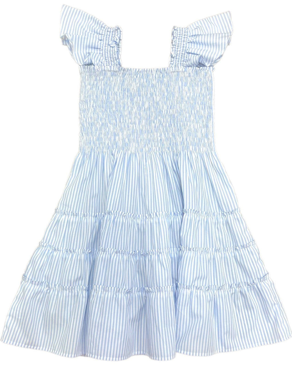 Blue Striped Charlotte Dress