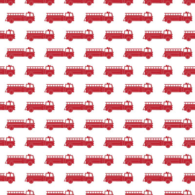 Jack Boys' Pajama Pant Set - Fire Truck Red