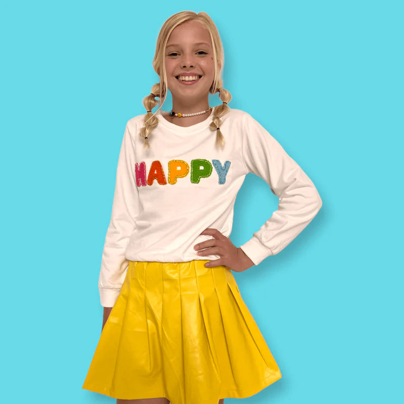 Happy Crystal Sweatshirt