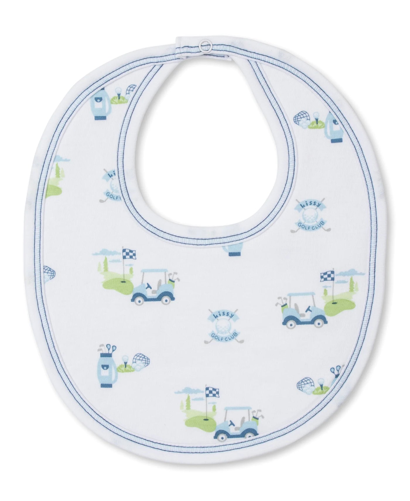 Blue Kissy Golf Club Bib