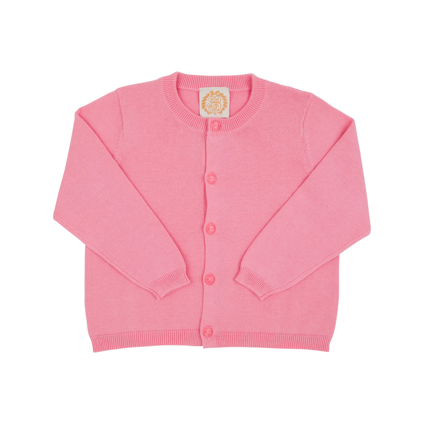 Hamptons Hot Pink With Pearlized Buttons Cambridge Cardigan