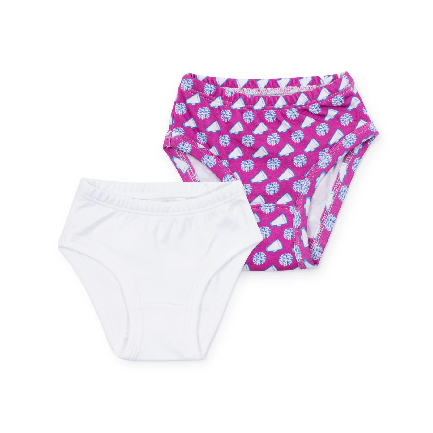 Cheerleading/White Lauren Pima Cotton Underwear Set