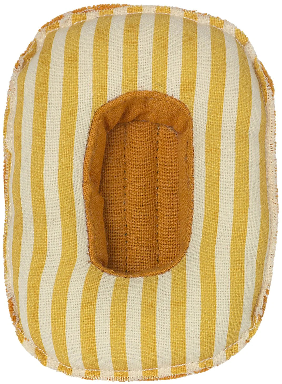 Rubber Boat for Small Mouse- Yellow Stripe