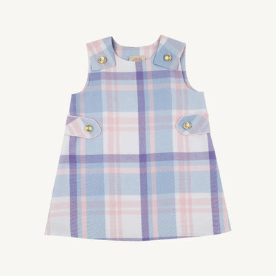 Peach Blossom Plaid Janie Jumper