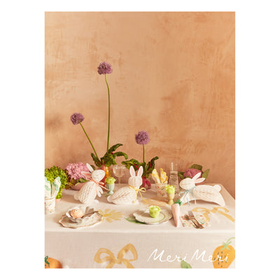 Elegant Floral Cups- Pack of 8