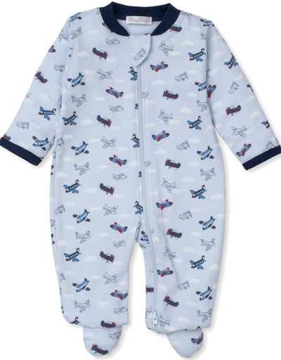 Sky High Planes Print Footie