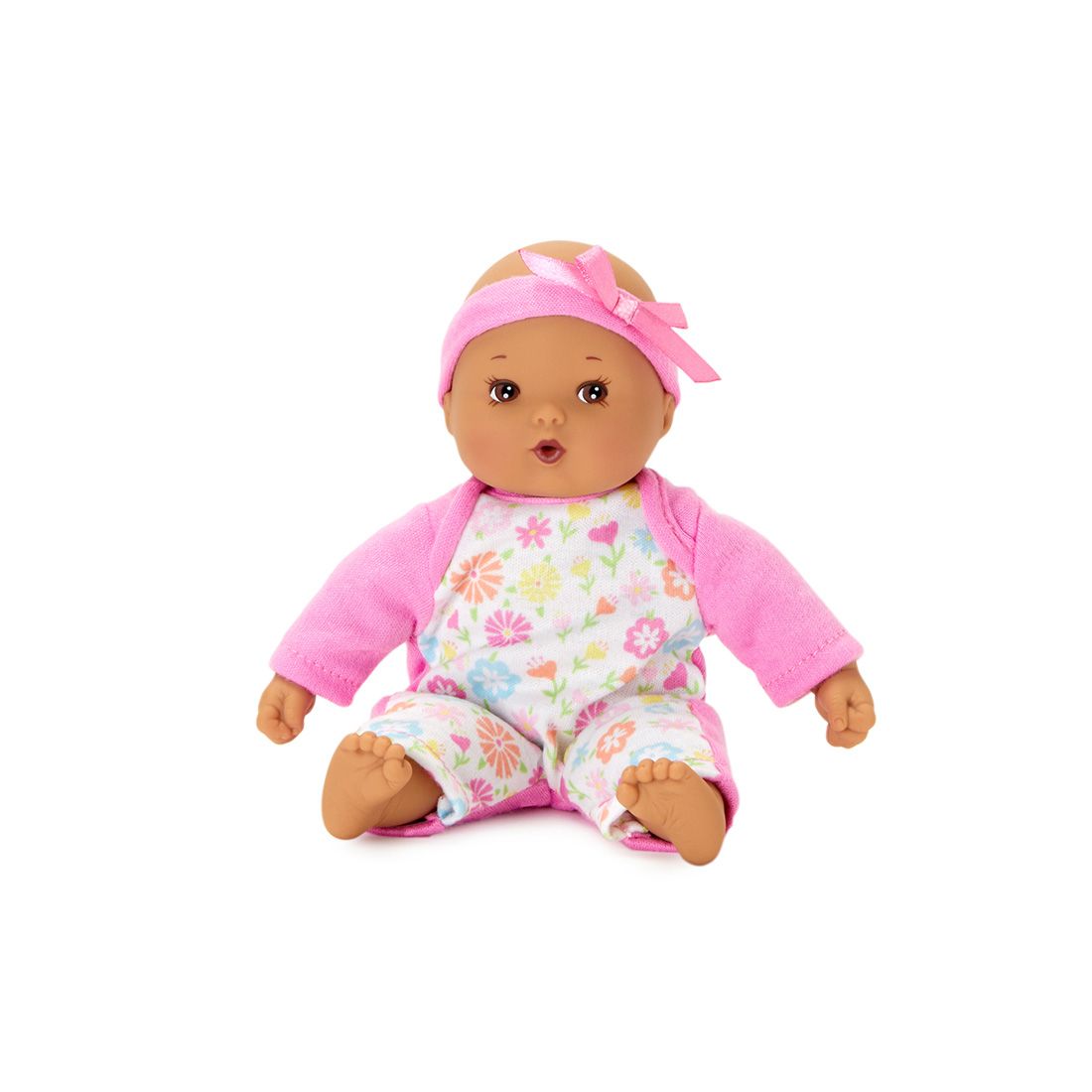 Pink Little Cuties 8" Doll- Medium Skin