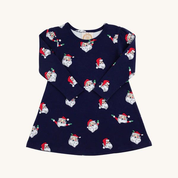 Jolly Old St Nick Long Sleeve Polly Play Dress