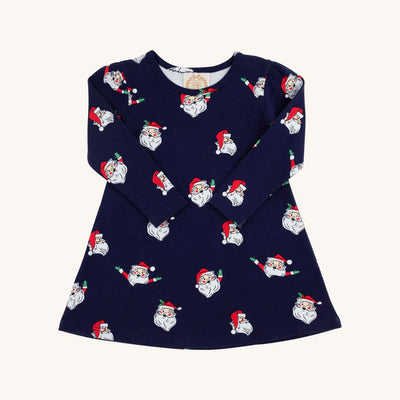 Jolly Old St Nick Long Sleeve Polly Play Dress