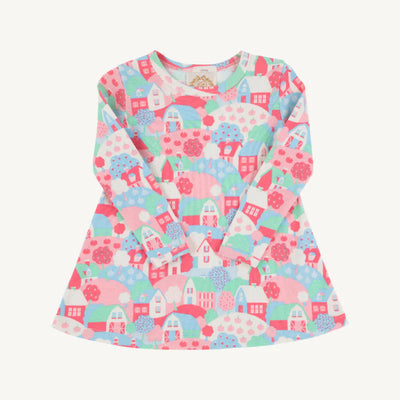 House on the Hill Long Sleeve Polly Play Dress