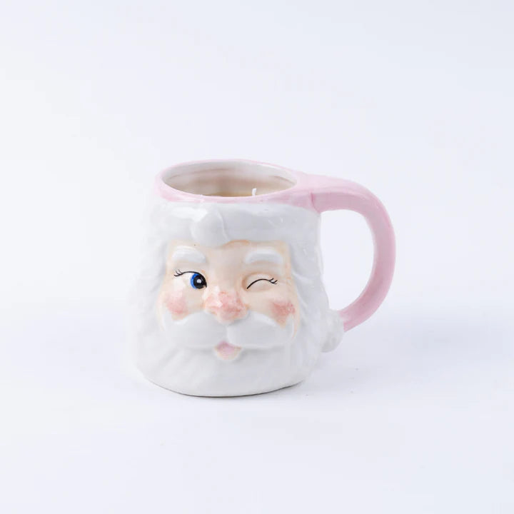 Santa Mug Candle