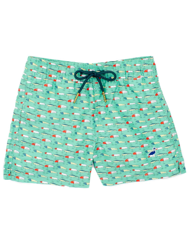 Swim Trunks- Vintage Lures