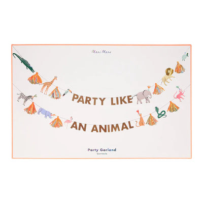Safari Animals Large Garland Set