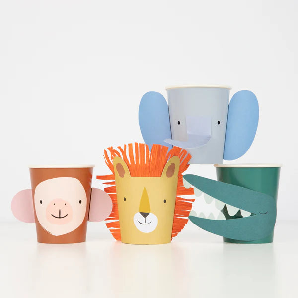 Animal Parade Character Cups (Set of 8)