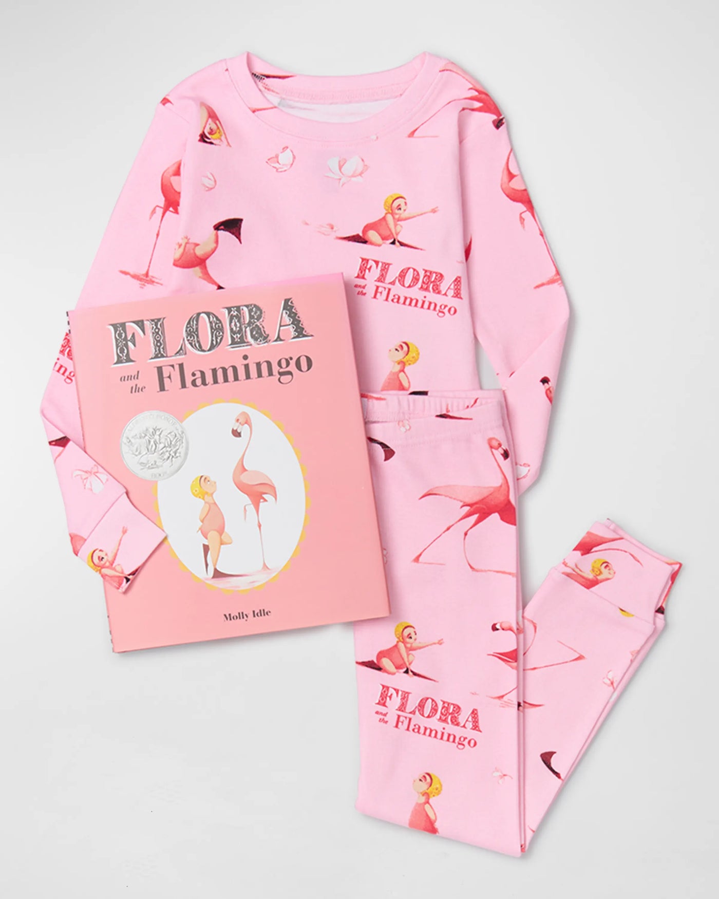 Flora and the Flamingo Pajama and Book Set