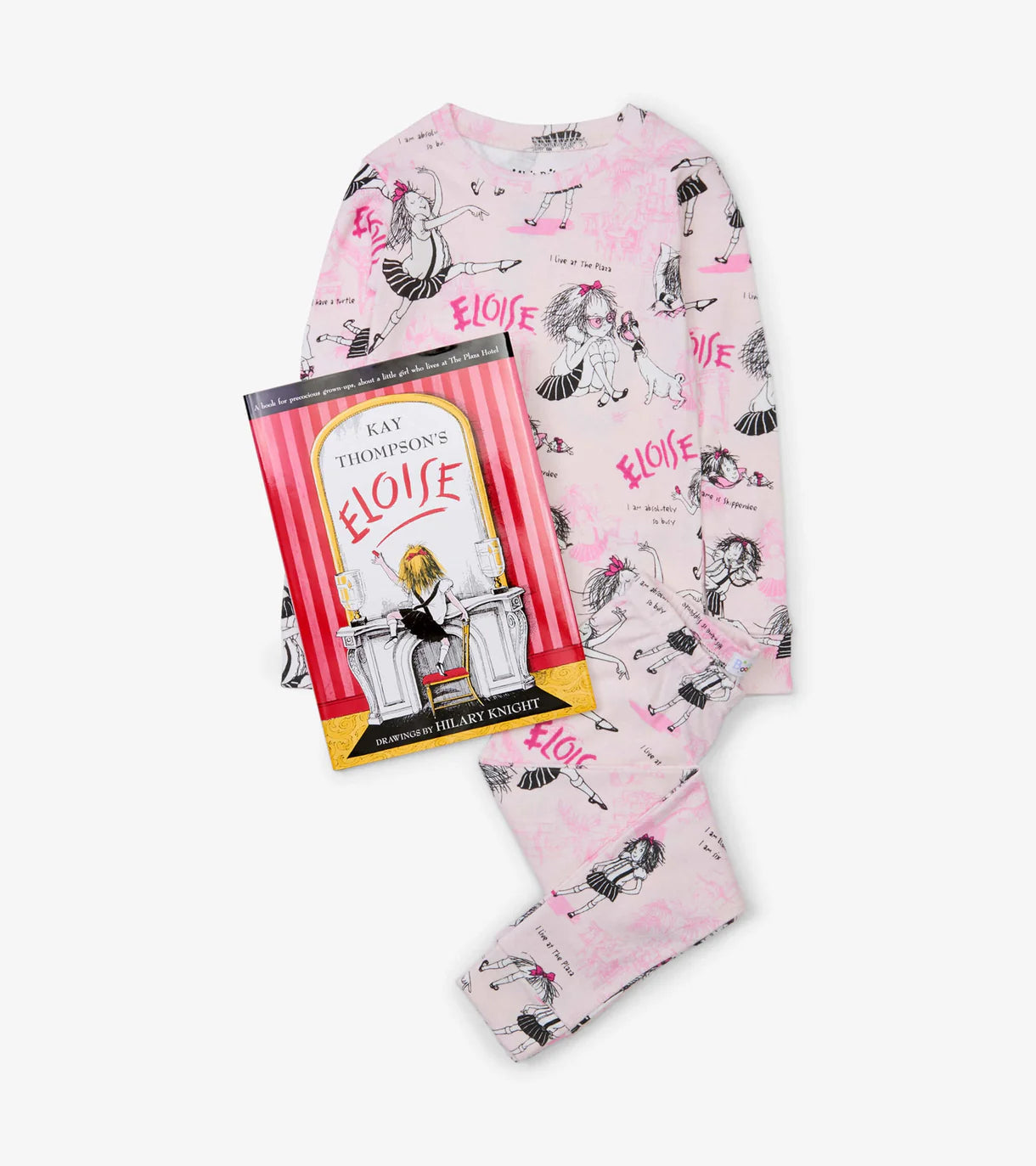 Eloise - Flat Pack Pajama Set With Book