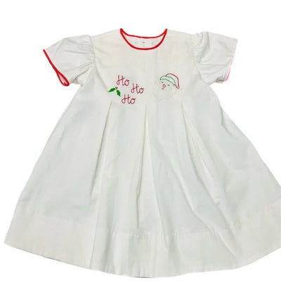Ho Ho Ho White Reese Dress