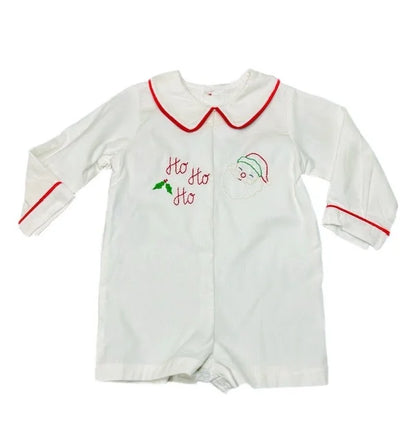 Ho Ho Ho White Williams Romper