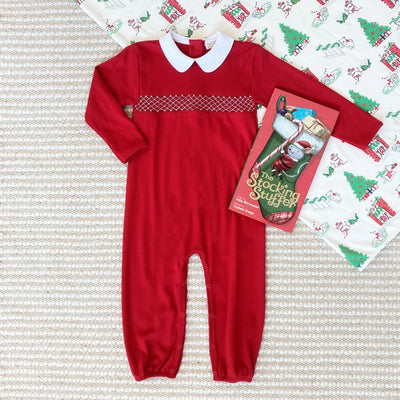 Richmond Red Rigsby Romper