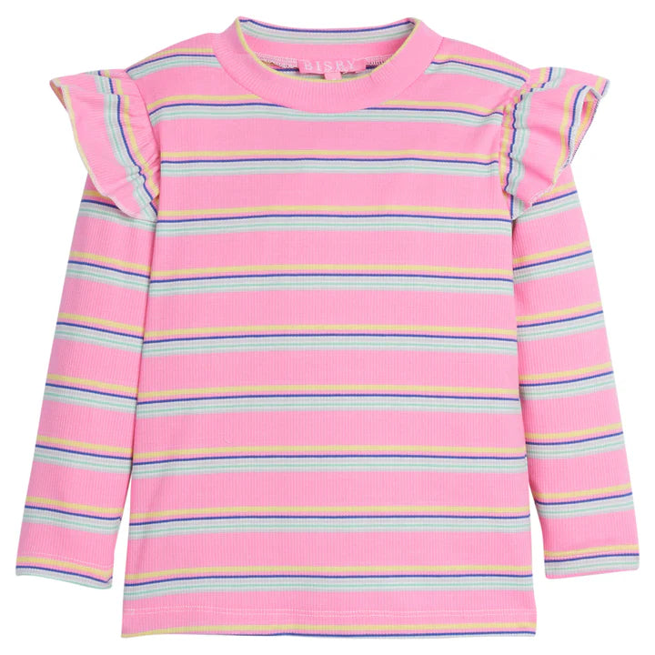 Bubblegum Stripe Sadie Top