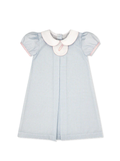 Baby Blue Mini Gingham Timeless Tabitha Dress