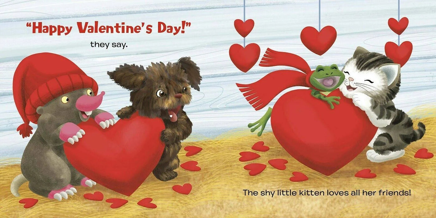 The Shy Little Kitten's Valentine's Day Board Book