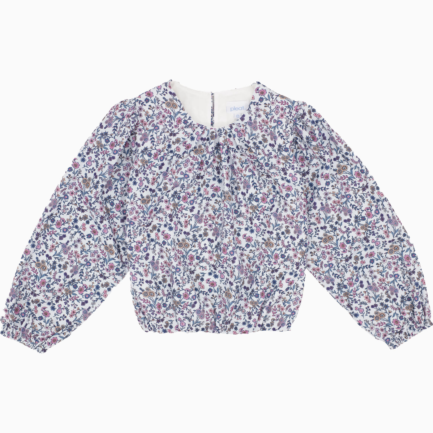 Purple Floral Wren Top