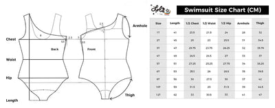 Crystal Vacay Mode Swimsuit