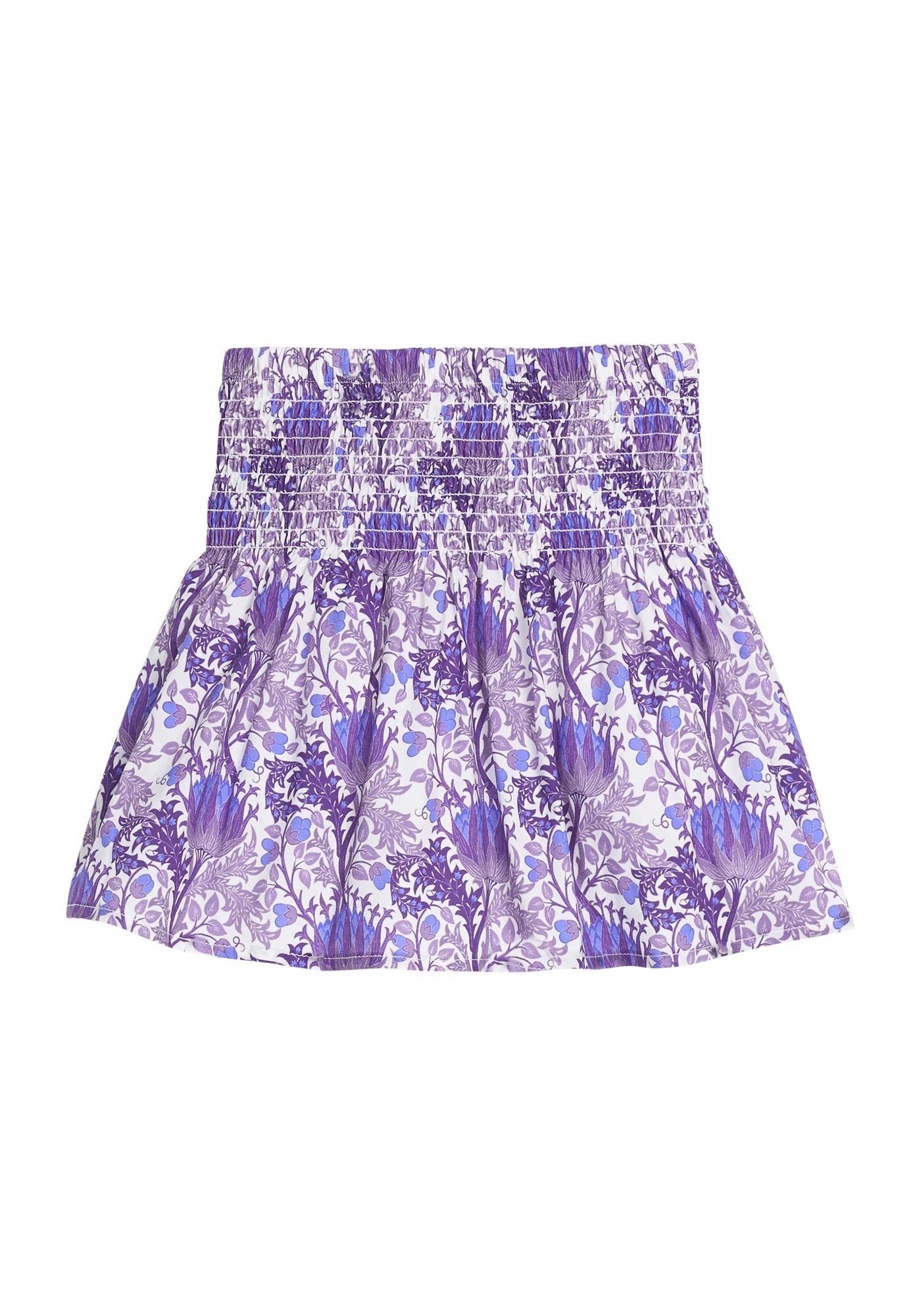 Ruched Circle Skirt - Concord Floral