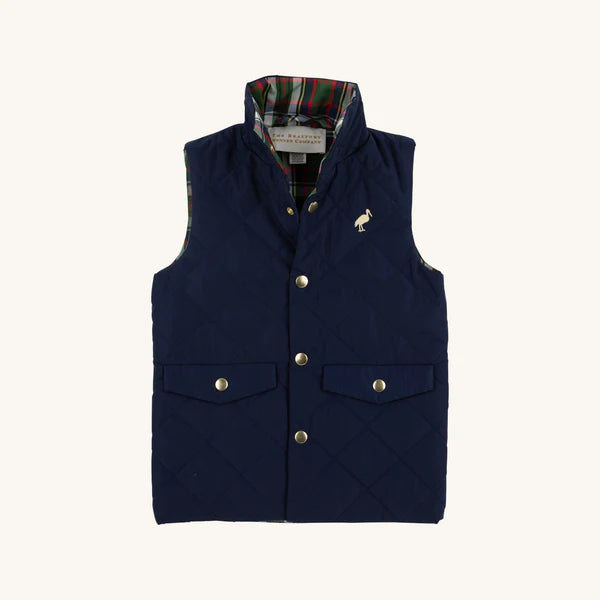 Nantucket Navy with Grant Park Plaid Vaughn Vest