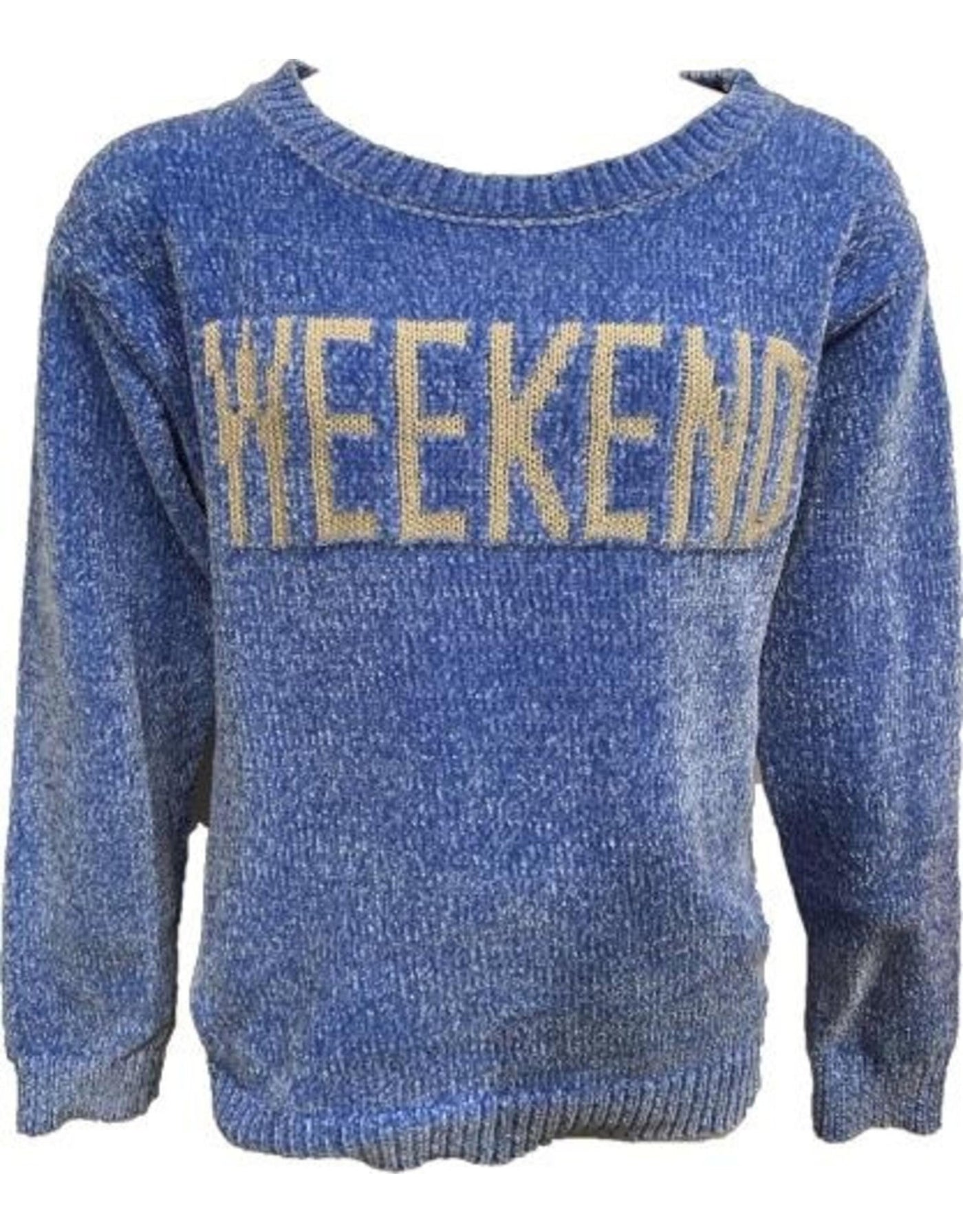 Blue Weekends Chenille Sweater