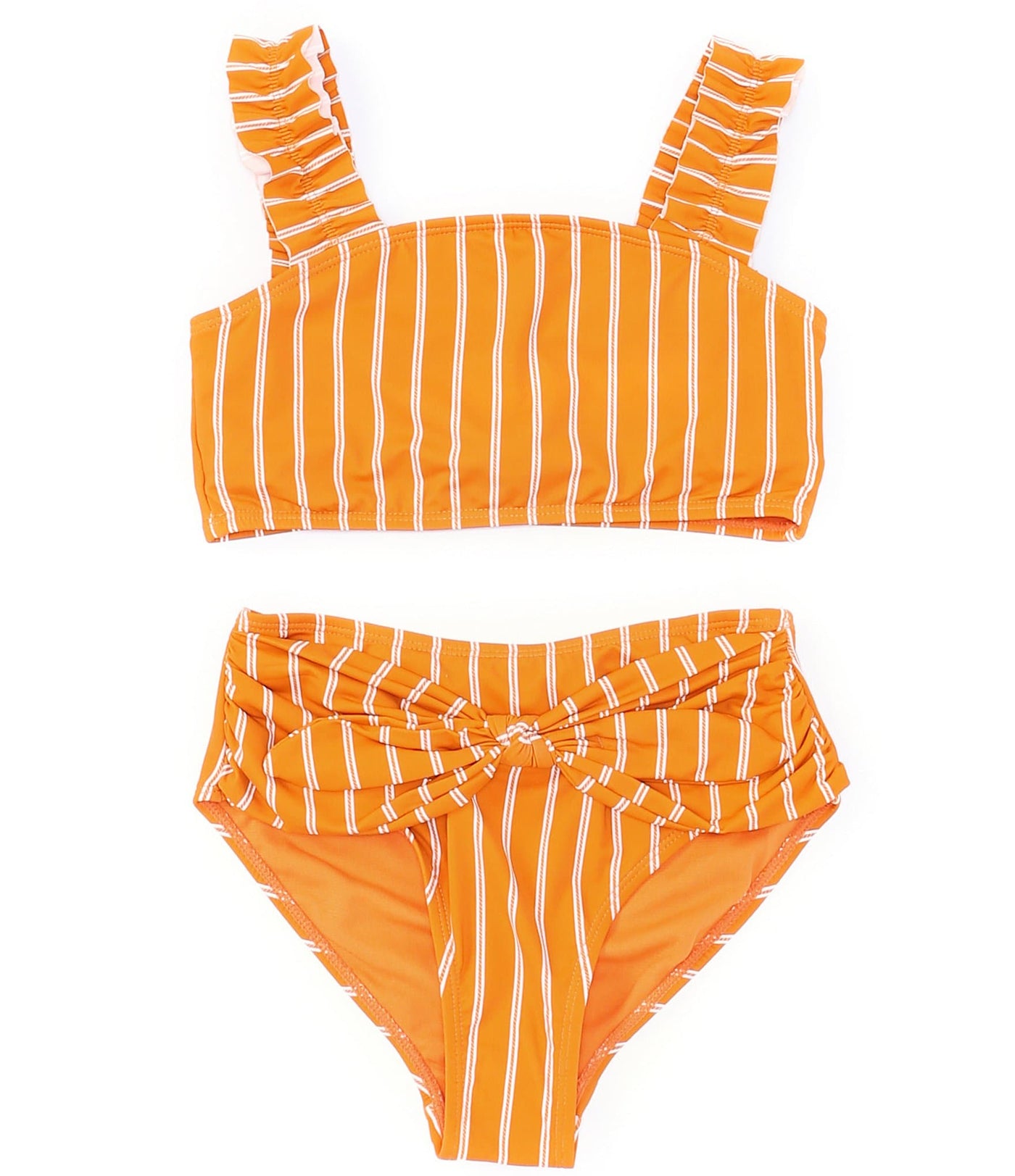 Orange Stripe Bikini