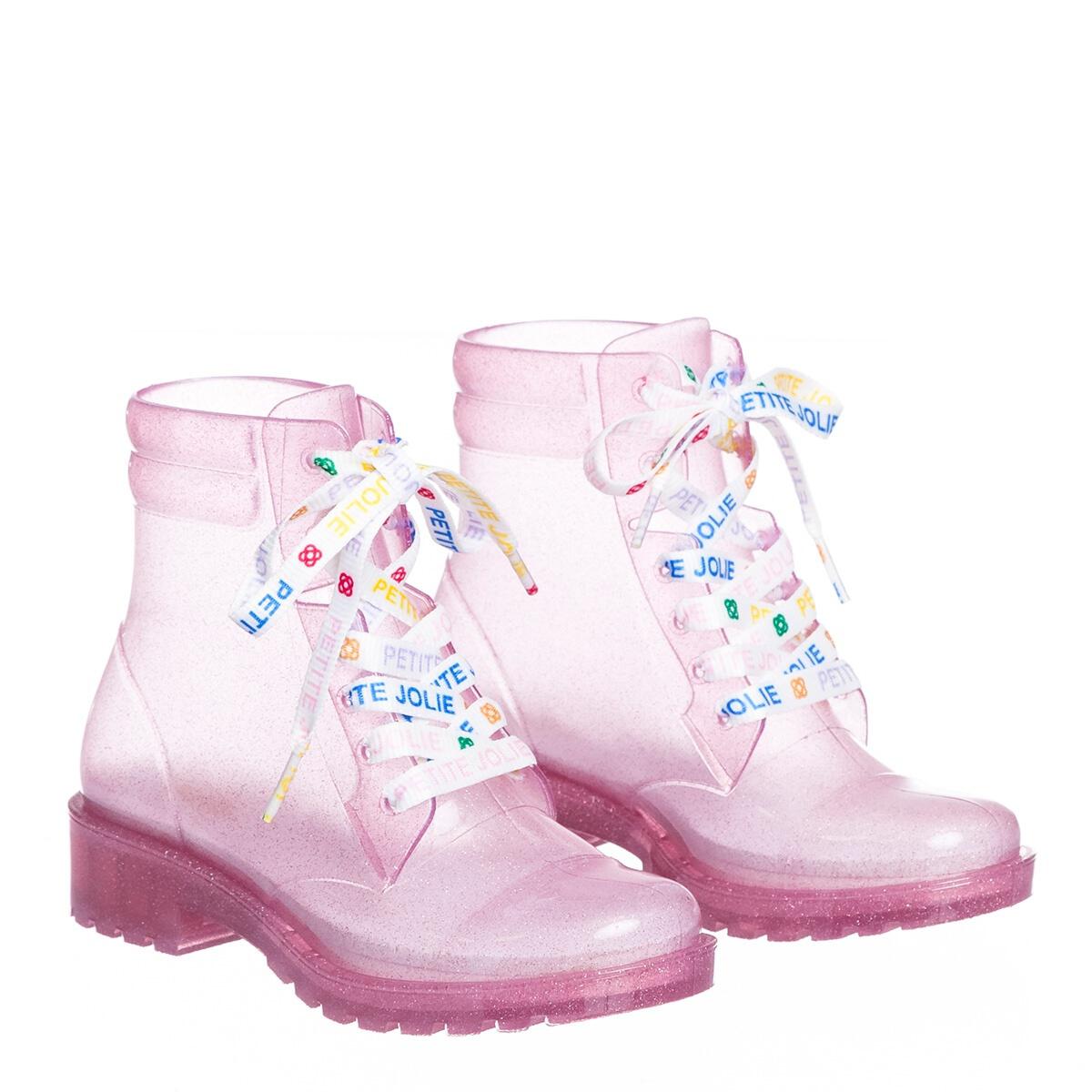 Glitter Light Pink San Bernardino Boots