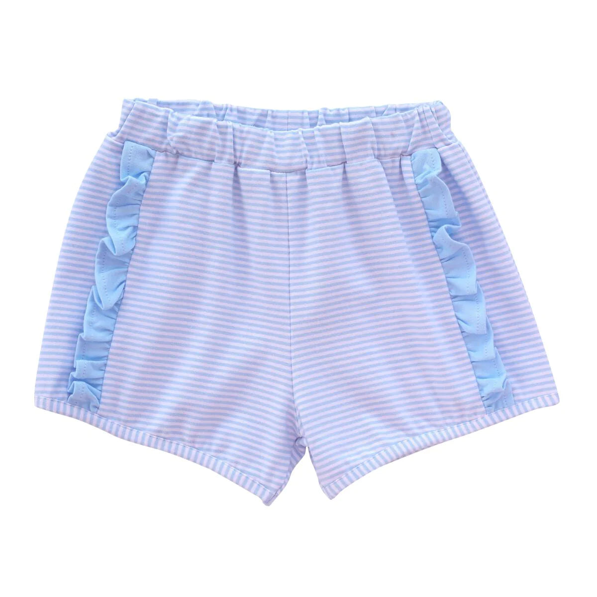 Light Blue Stripe Hadley Shorts