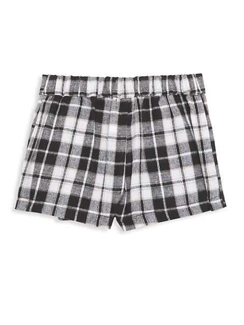 Black and White Combo Skort