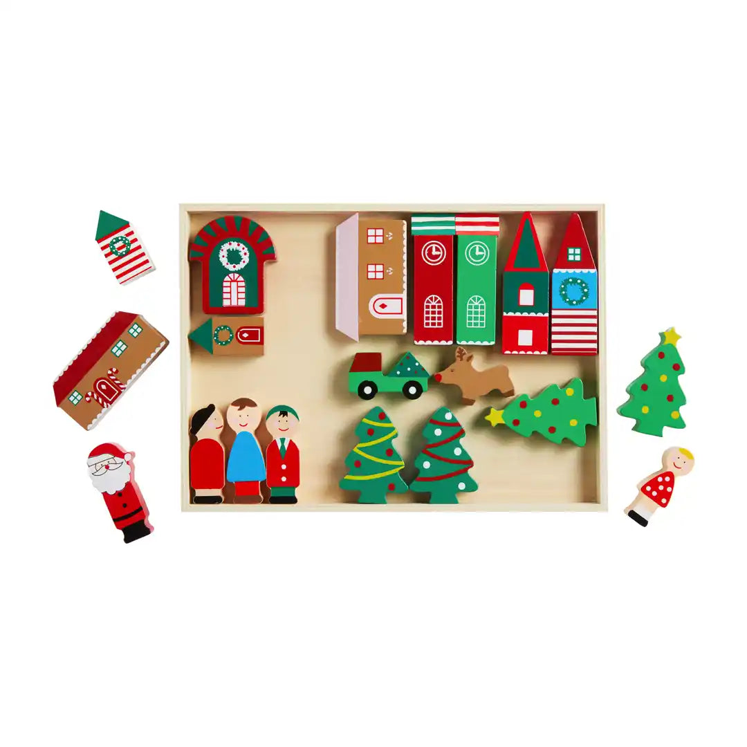 Christmas Village Set