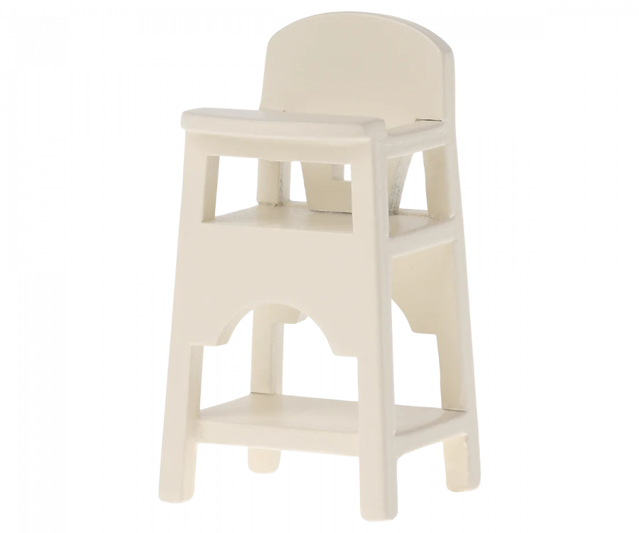 High Chair, Mouse- Off White