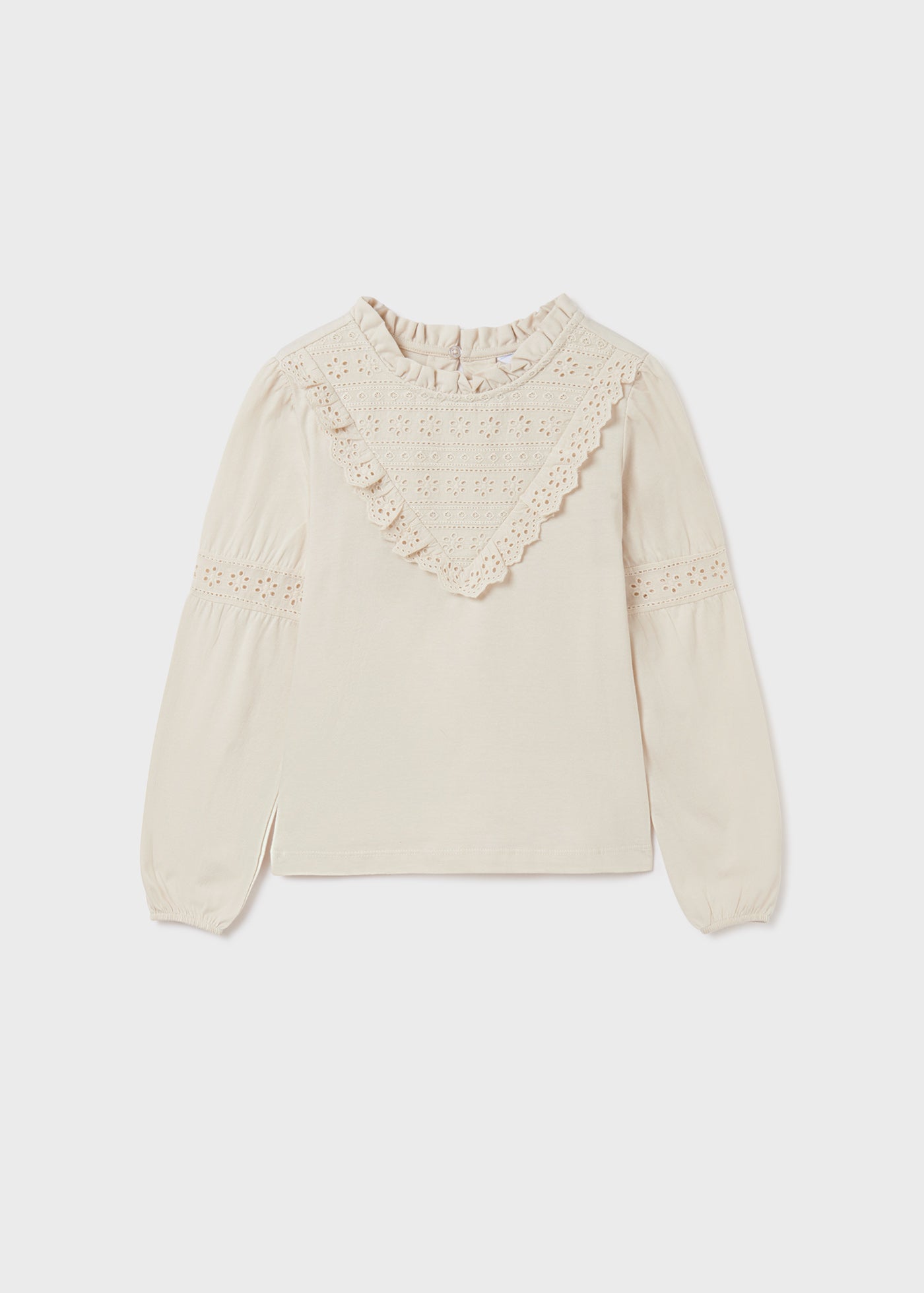 Knitted Blouse- Chickpea