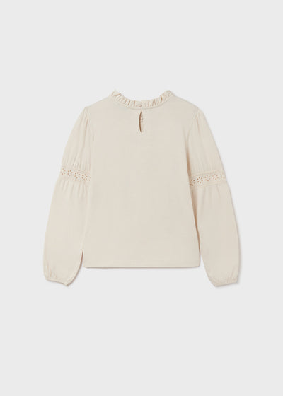 Knitted Blouse- Chickpea