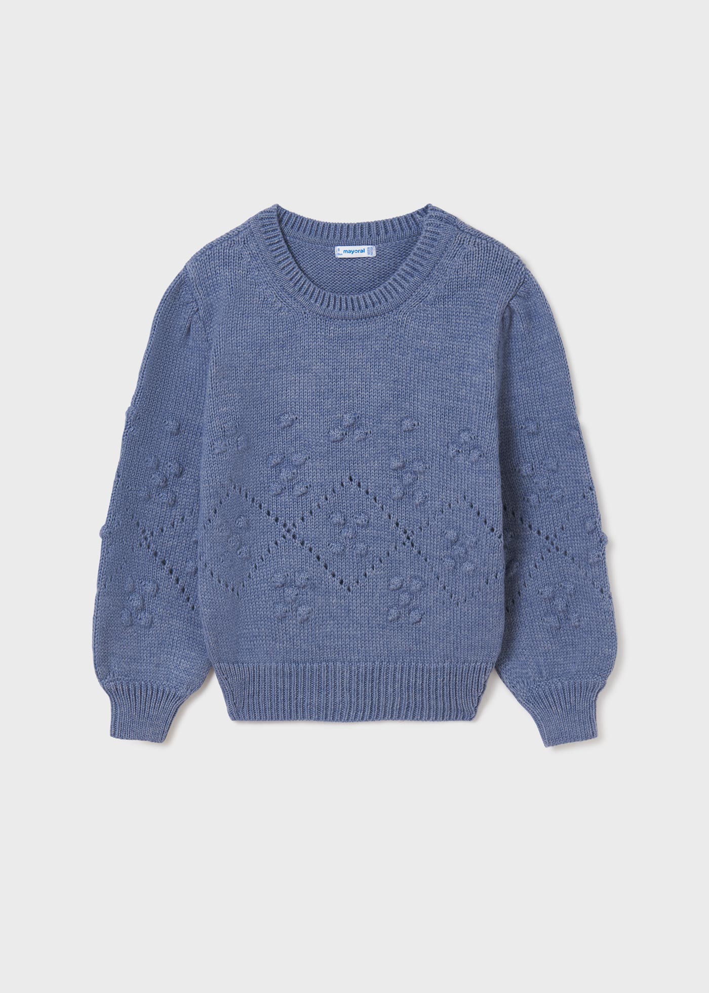 Pom Pom Sweater- Indigo