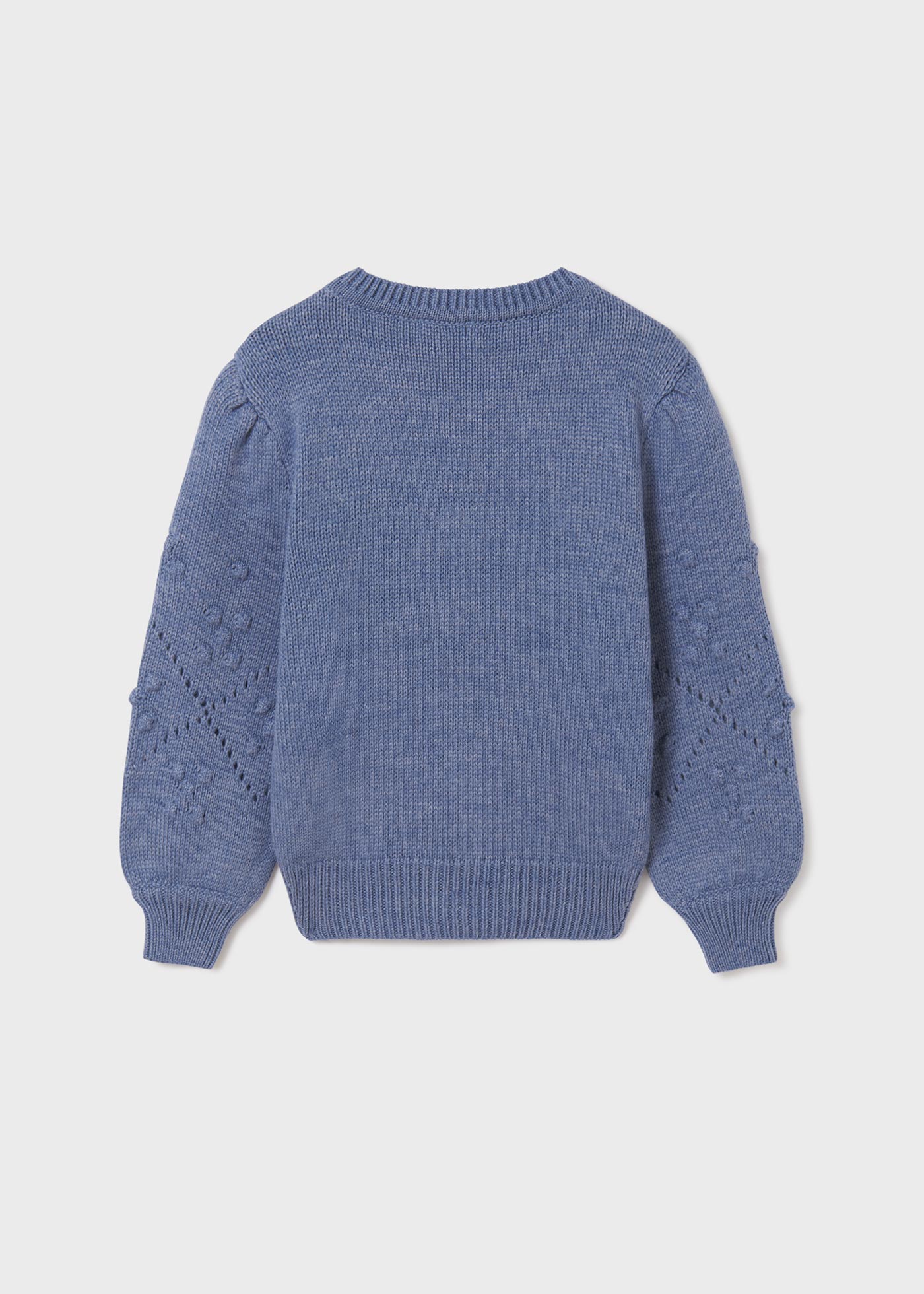 Pom Pom Sweater- Indigo