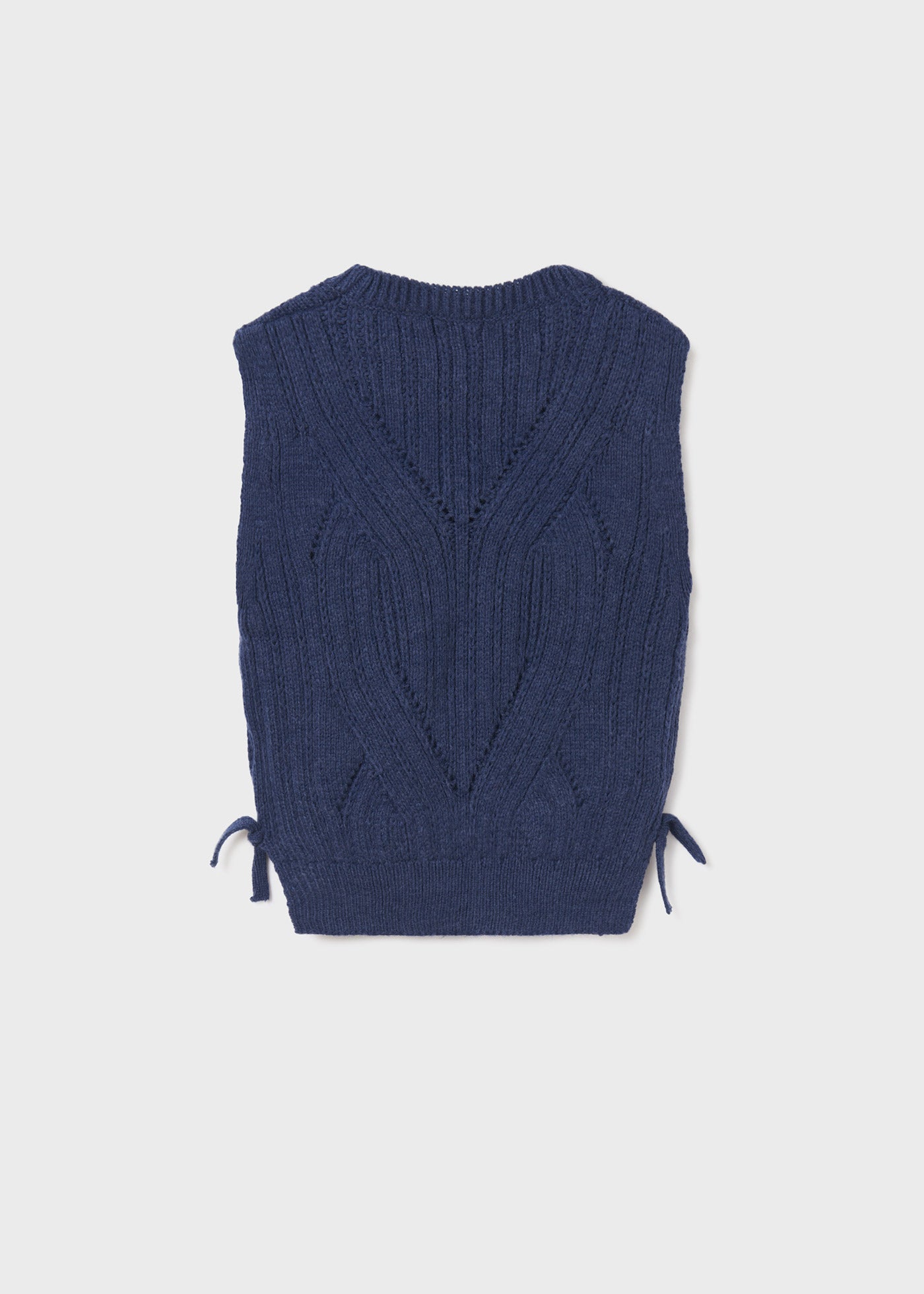 Knitted Vest- Mix Eclipse (Blue)