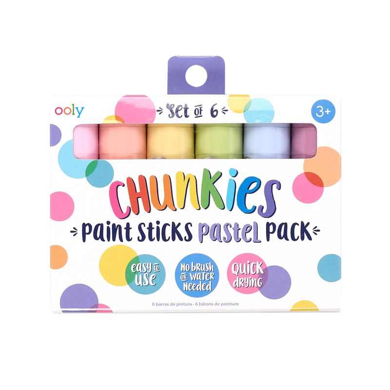 Chunkies Paint Sticks- Pastel- Set of 6